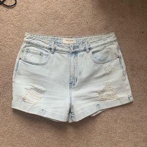 Pacsun high waisted mom shorts